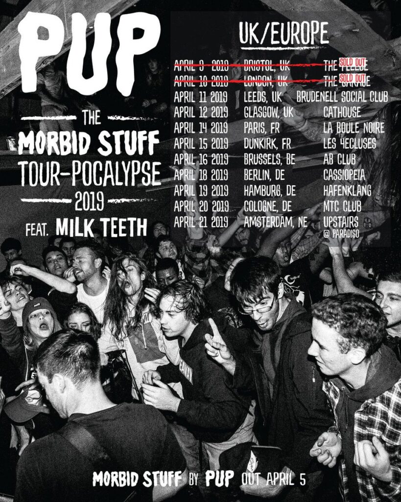 PUP – Morbid Stuff Tour 20/04/19@MTC Cologne