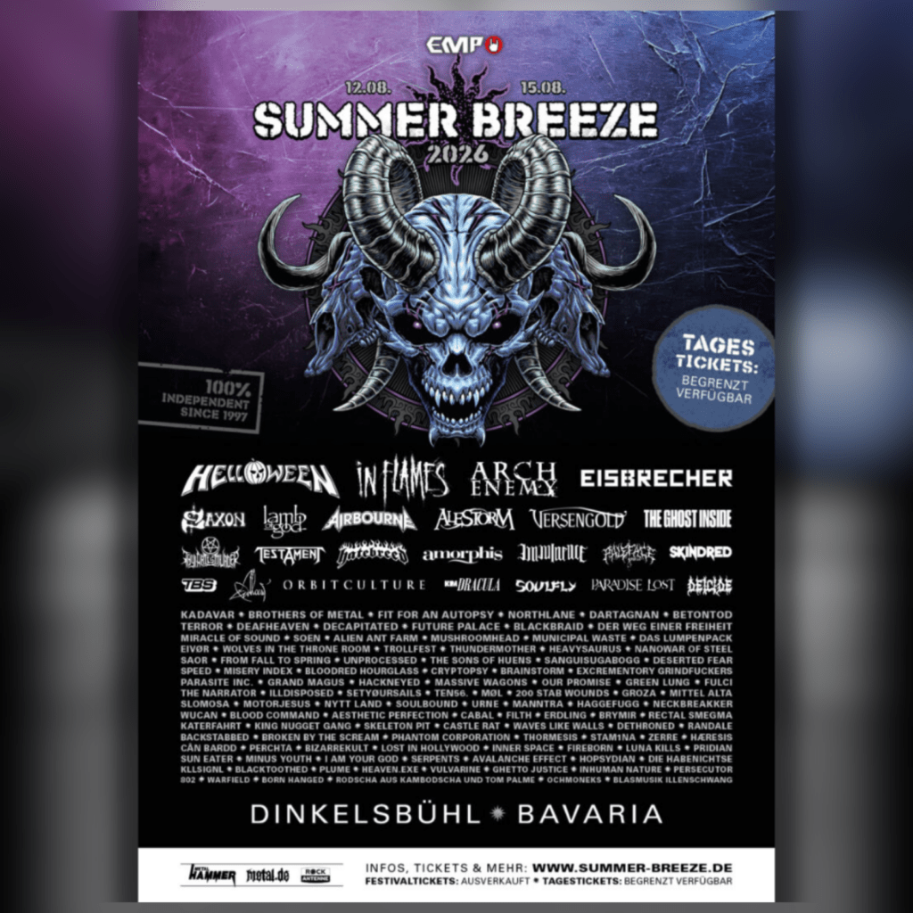 Summer Breeze 2026 – Patrik’s Outlook For The Festival